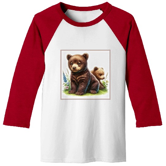 Cute baby animals Baseball Tees
