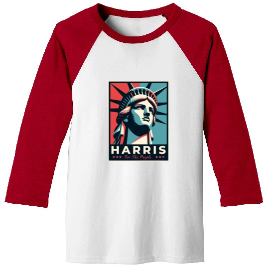 Harris 2024 statue of liberty Kamala Harris Baseball Tees