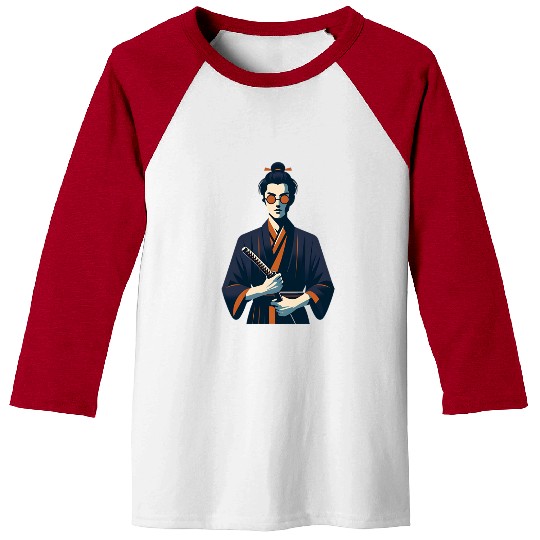 Blue Eye Samurai Retro Vintage Baseball Tees