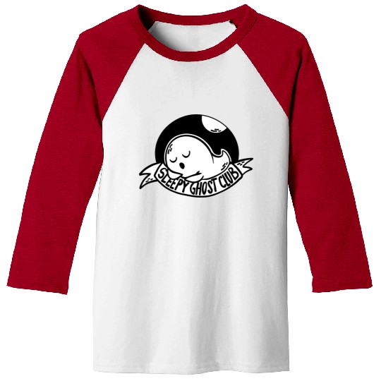 Dreamy Phantoms: The Sleepy Ghost Club Awaits You Baseball Tees