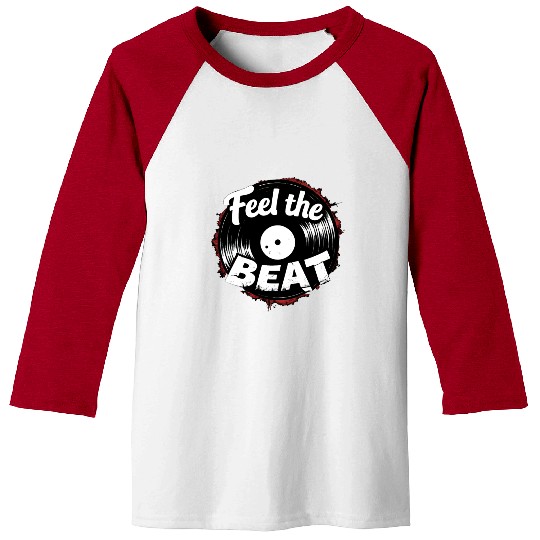 Classic Vinyl 'Feel The Beat' Baseball Tees