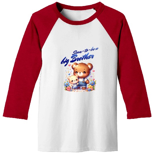I'm Going To Be A Big Brother Cute Teddy Bears, Baseball Tees