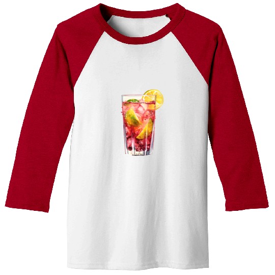 Citrus Berry Cocktail Baseball Tees