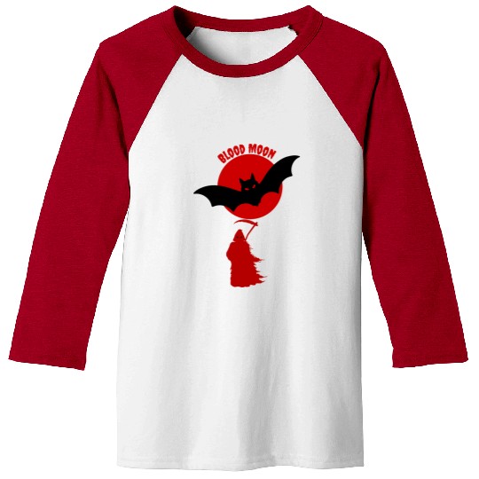 Blood Moon Majesty Baseball Tees