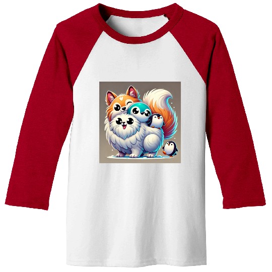 Frost Pals is a mix of a bunch of winter animals. Baseball Tees