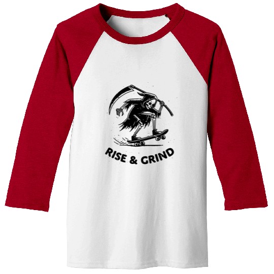 Rise & Grind Baseball Tees