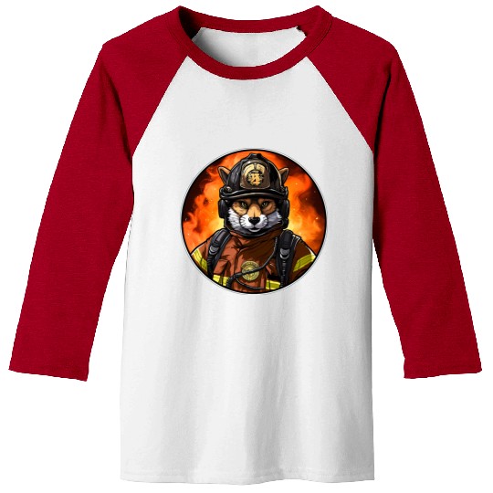 Fox Firefighter Baseball Tees