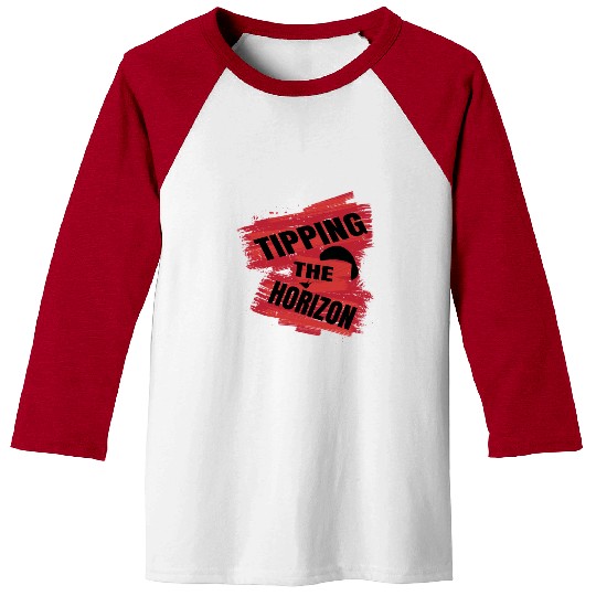 Tipping the Horizon Baseball Tees