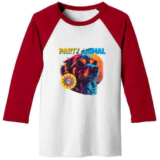 Party Animal Vintage Baseball Tees