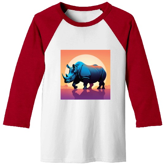 Rhinoceros - 01 Baseball Tees