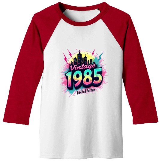 vintage 1985 limited edition Baseball Tees