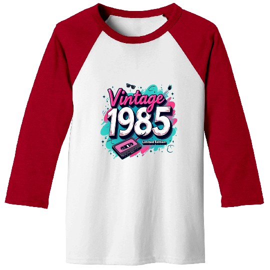 vintage 1985 limited edition Baseball Tees