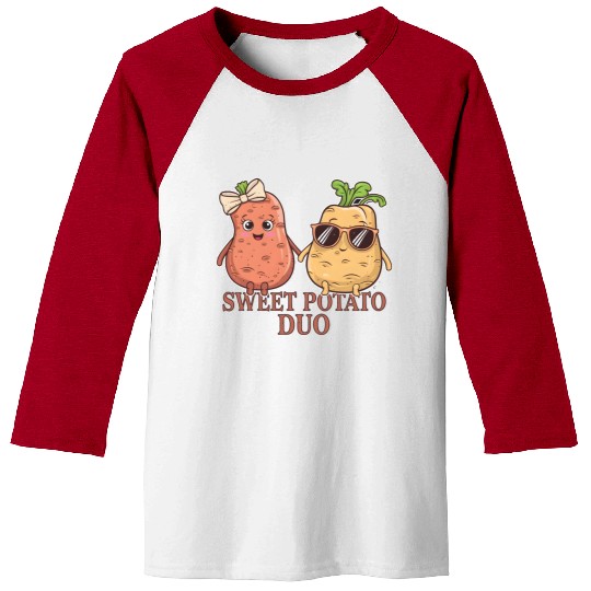 Sweet Potato Duo Baseball Tees