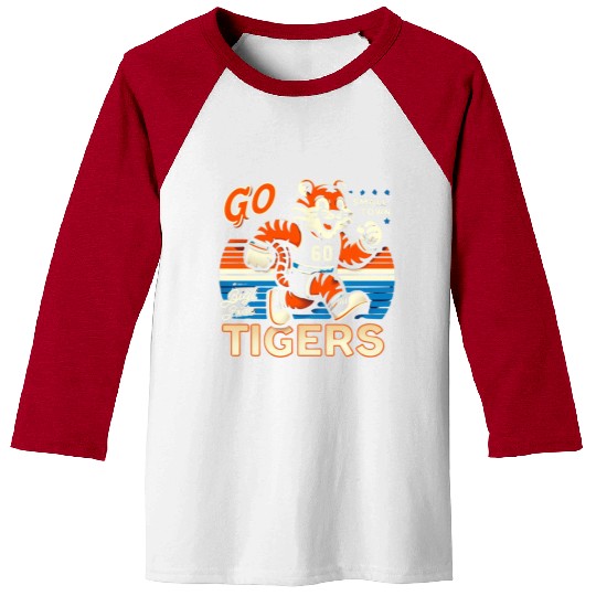Small Town, Big Pride: Go Tigers! Baseball Tees