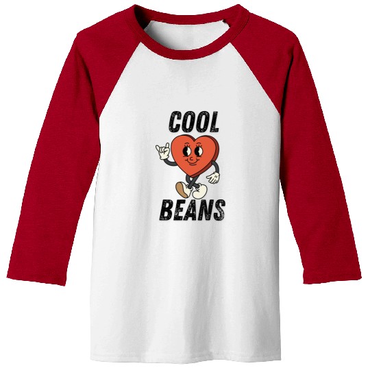 Womens Funny Baseball Tees Cool Beans Holiday Sunday