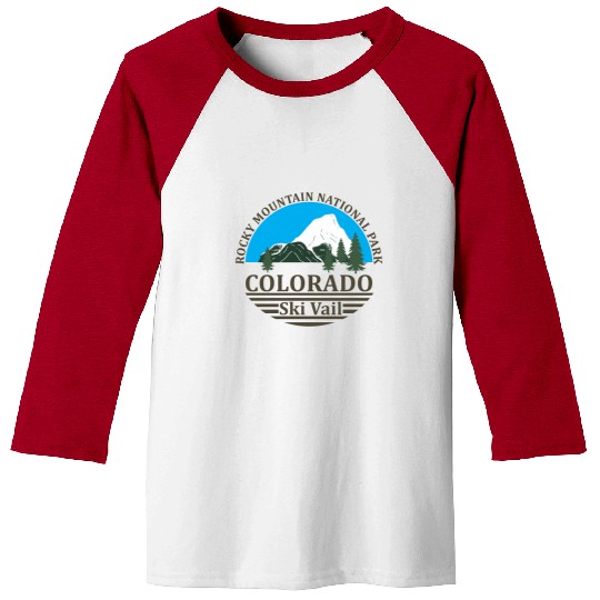 Vail Colorado ski resort Baseball Tees