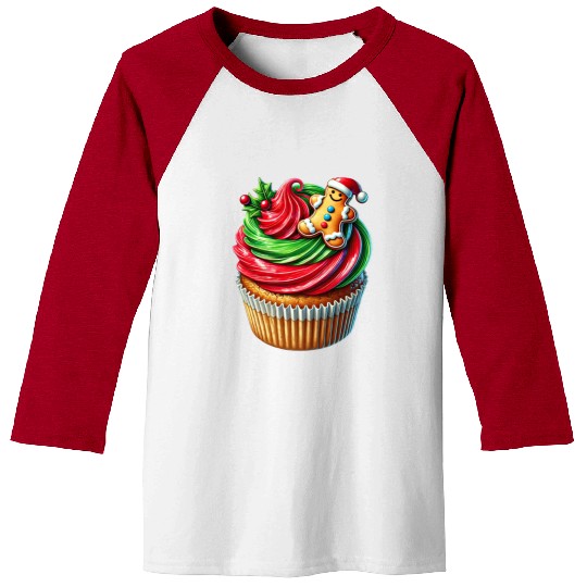Christmas ice cream, Merry Christmas Baseball Tees