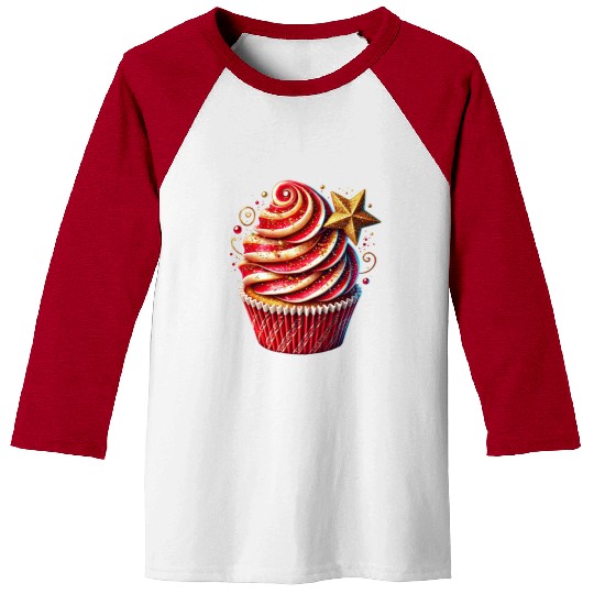 Christmas ice cream, Merry Christmas Baseball Tees