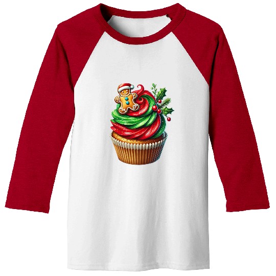 Christmas ice cream, Merry Christmas Baseball Tees