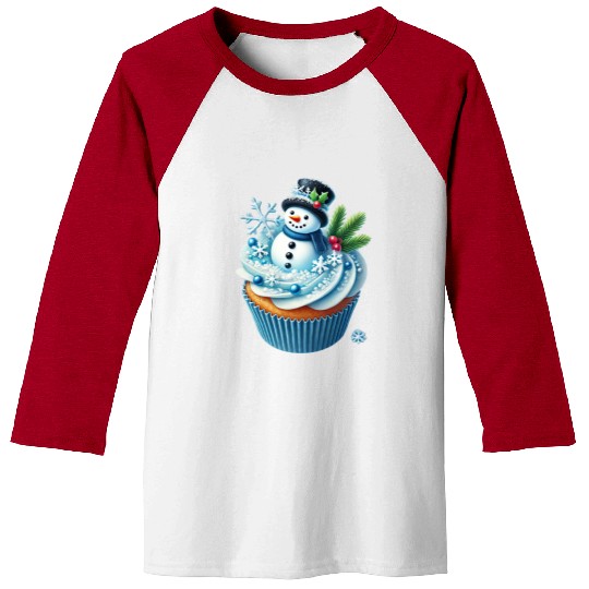 Christmas ice cream, Merry Christmas Baseball Tees