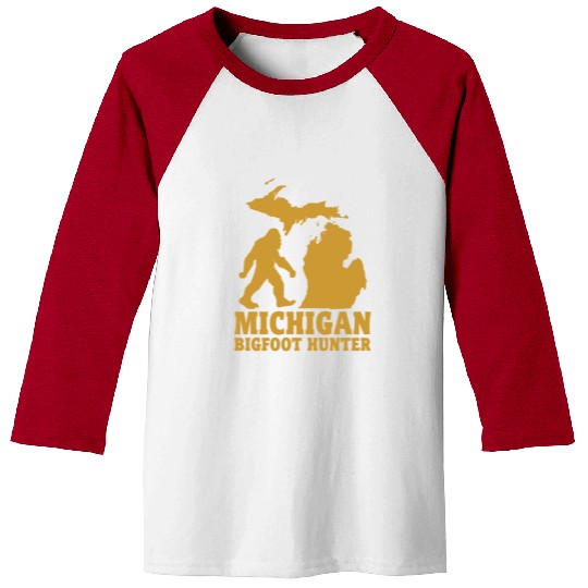 Michigan Bigfoot Hunter - Sasquatch enthusiasts Baseball Tees