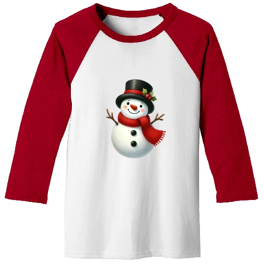 Snowman Christmas, Cute Christmas, Christmas Baseball Tees