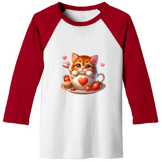 Valentines Retro, Valentine Day Baseball Tees