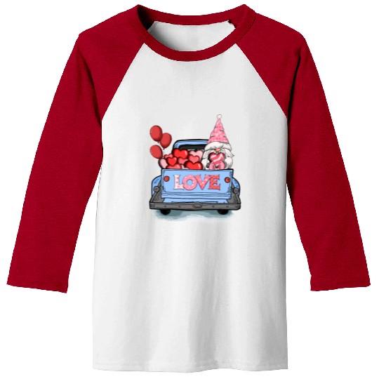 Gnomes Valentines Revelin Baseball Tees