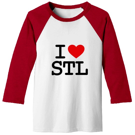 I Love St. Louis Baseball Tees