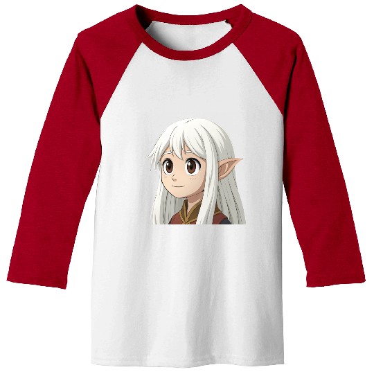 "Whispers of the Forest: Embracing Elven Majesty" Baseball Tees