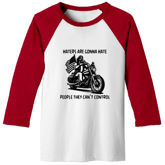 Haters Gonna Hate People They Can’t Control Baseball Tees