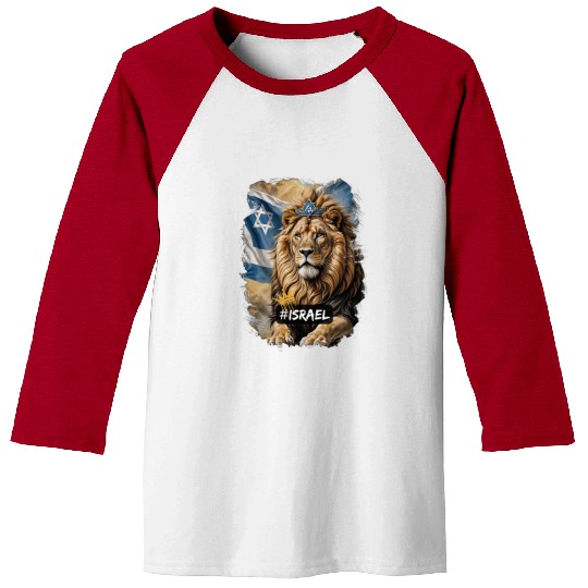 lion of judah - israel Baseball Tees