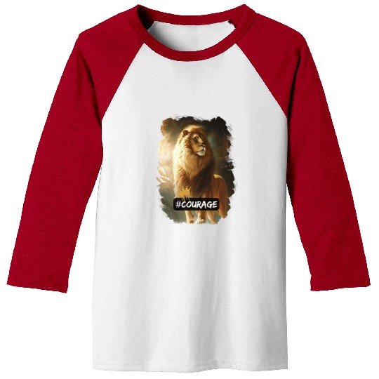 lion of judah - courage Baseball Tees