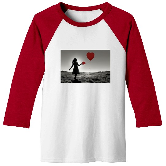 Girl With Balloon Banksy Baseball Tees