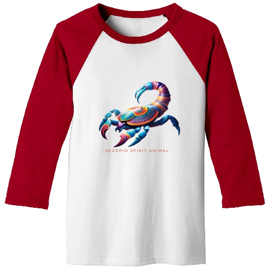 Scorpio Spirit Animal Scorpion Alebrije Male Baseball Tees