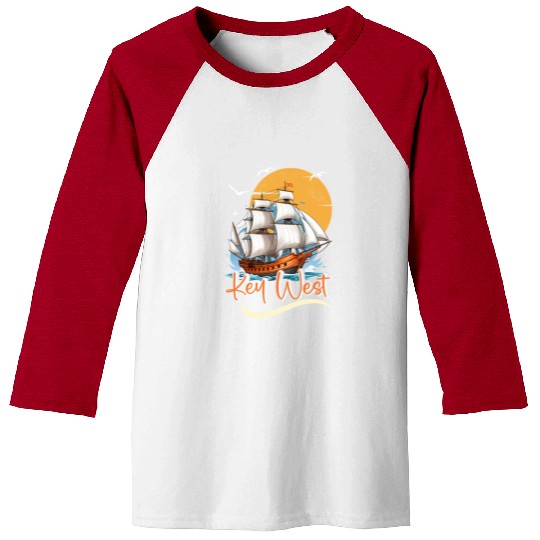 KEY-WEST FLORIDA Sunshine-State Florida Keys Baseball Tees