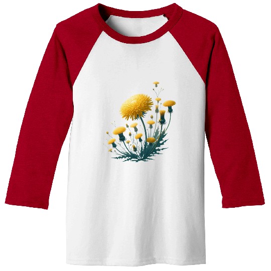 Magic Dandelions 1 Baseball Tees