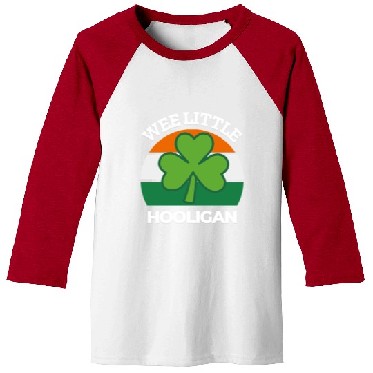 Wee Little Hooligan Great Saint Patrick Day Gift Baseball Tees