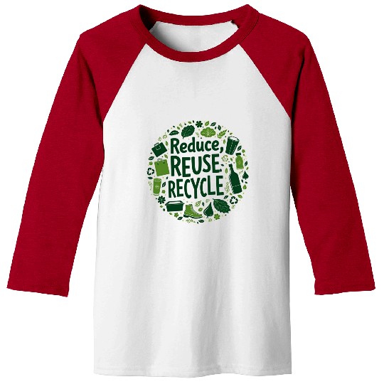 Reduce, Reuse, Recycle – Eco-Friendly Design Baseball Tees