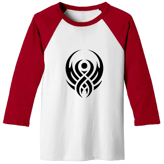 Minimalist Tribal Mystic Fantasy Design Baseball Tees