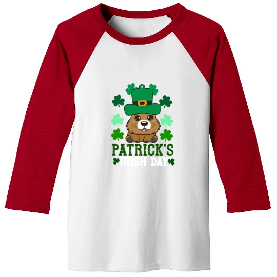 Patrick's day , irish day , capybara Baseball Tees