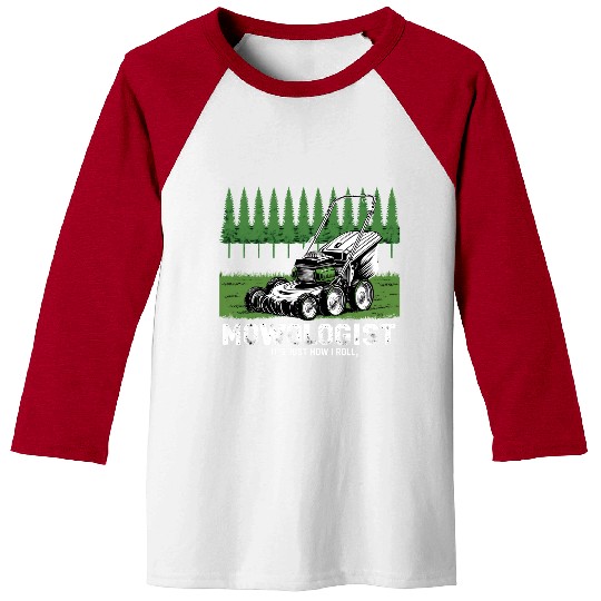 Mowologist Gardener Lawn Mowing Gift Baseball Tees