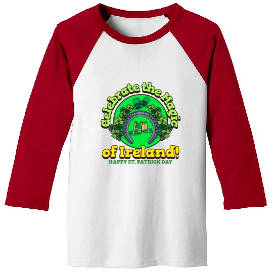Celebrate the Magic of Ireland Baseball Tees