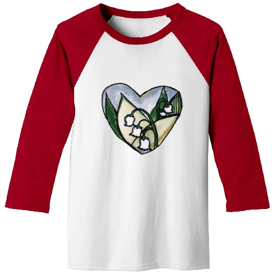 Lily of the Valley Baseball Tees