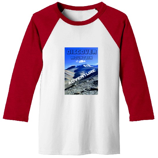Discover Mountain Adventure Baseball Tees