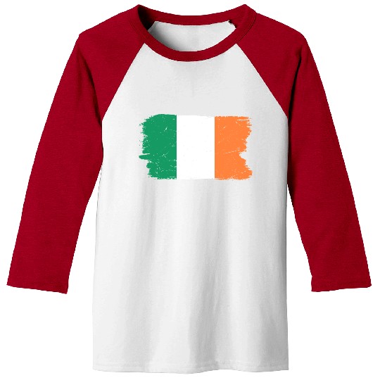 Ireland flag Baseball Tees