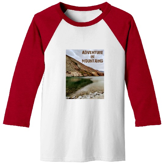 ADVENTURE IN MOUNTAINS Baseball Tees