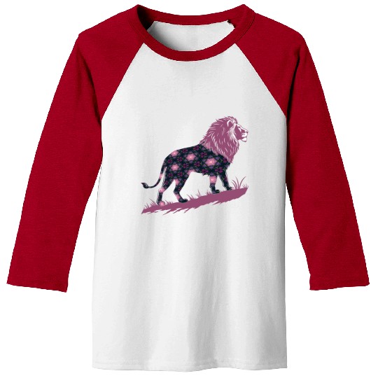 Star of David Pattern 20 Lion of Judah Baseball Tees