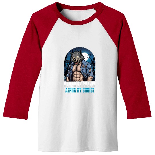 Human By Chance Alpha Choice Alter Otherkin Baseball Tees