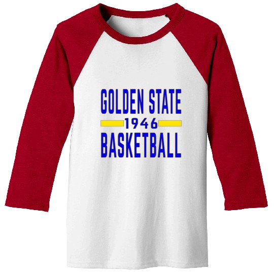 Golden State Basketball 1946 Classic Baseball Tees